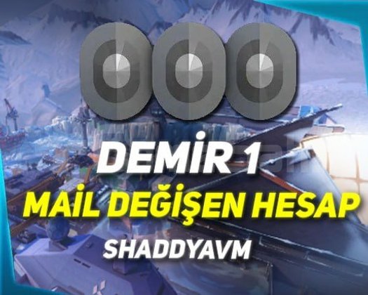 TR - DEMİR 1 - MAİL DEĞİŞEN - DÜŞÜK MMR!