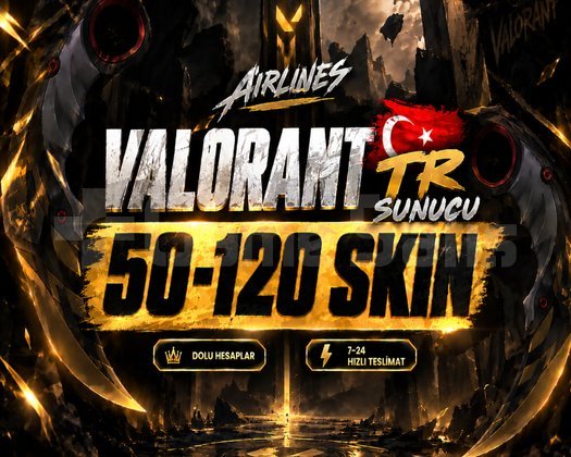 TR | 50 - 120 SKİN HESAPLAR / BOŞ YOK