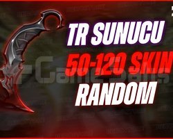 TR | 50 - 120 SKİN GARANTİLİ HESAPLAR / BOŞ YOK