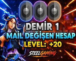 TR - DEMİR 1 - MAİL DEĞİŞEN - DÜŞÜK MMR!