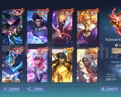 MOBILE LEGENDS KÜRESEL KAÇMAZ HESAP