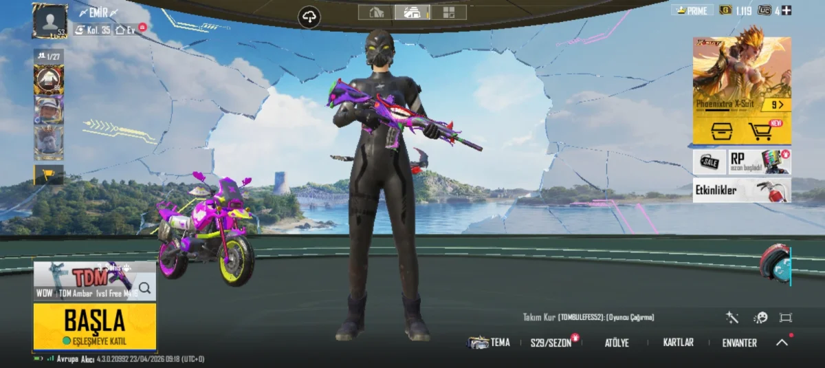 Son görünüş maskara m4