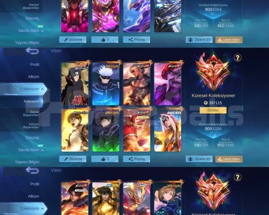 800 SKIN/BOL COLLECT/3 EPIC 2 ESPOR BASE