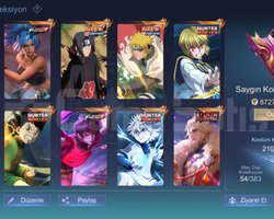 FULL ANİME + 2 KOF + 2 LUCKYBOX + 1 EPİK BASE