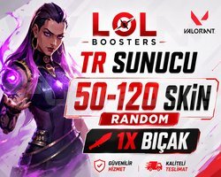 TR SUNUCU / 50-120 SKİN 1X BIÇAKLI DOPDOLU RANDOM
