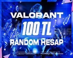 UVİP++ 100TL++ VALORANT RANDOM HESAP