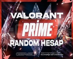UVİP++ PRİME++ VALORANT RANDOM HESAP