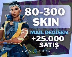 80-300 SKİN | MAİL DEĞİŞEN | UVİP+ | 25,000 SATIŞ