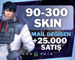 90-300 SKİN | MAİL DEĞİŞEN | UVİP+ | 35,000 SATIŞ