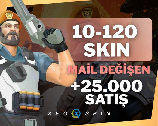 10-120 SKİN | MAİL DEĞİŞEN | UVİP+