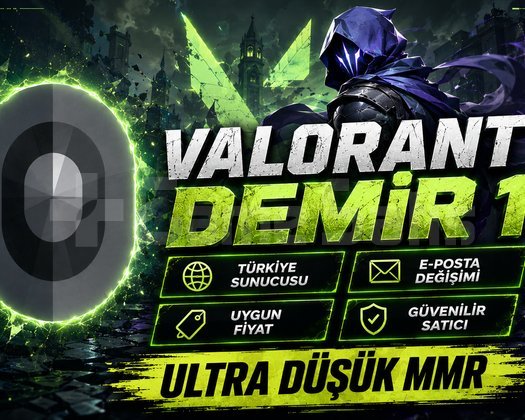 DEMİR 1 | 0 KP | SIFIR MMR | ANINDA!