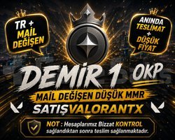 TR - DEMİR 1 0KP - MAİL DEĞİŞEN - ULTRA DÜŞÜK MMR!