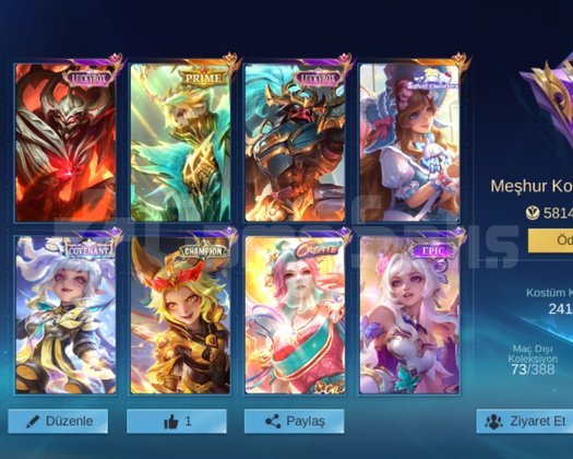 Destek mid main hesap